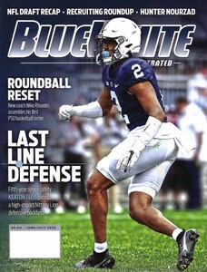 June/July cover of Blue White Illustrated